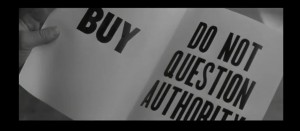 do not question authority