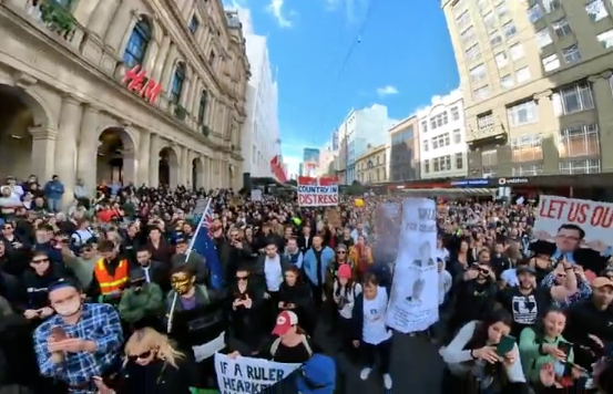 This is what REALLY happened at the Rally For Freedom in Melbourne ...