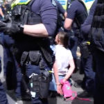 WATCH: Police thugs SLAM young girl to ground at freedom protest in Melbourne