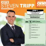 “PODCAST” Steven Tripp for Warringah – Pauline Hanson’s One Nation