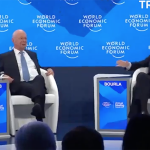 Klaus Schwab Cosies Up With Head Of Pfizer As They Condemn ‘Conspiracy People’ And ‘Anti-vaxxers’