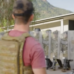 Australian 3RAR soldiers training at Townsville to control Australians